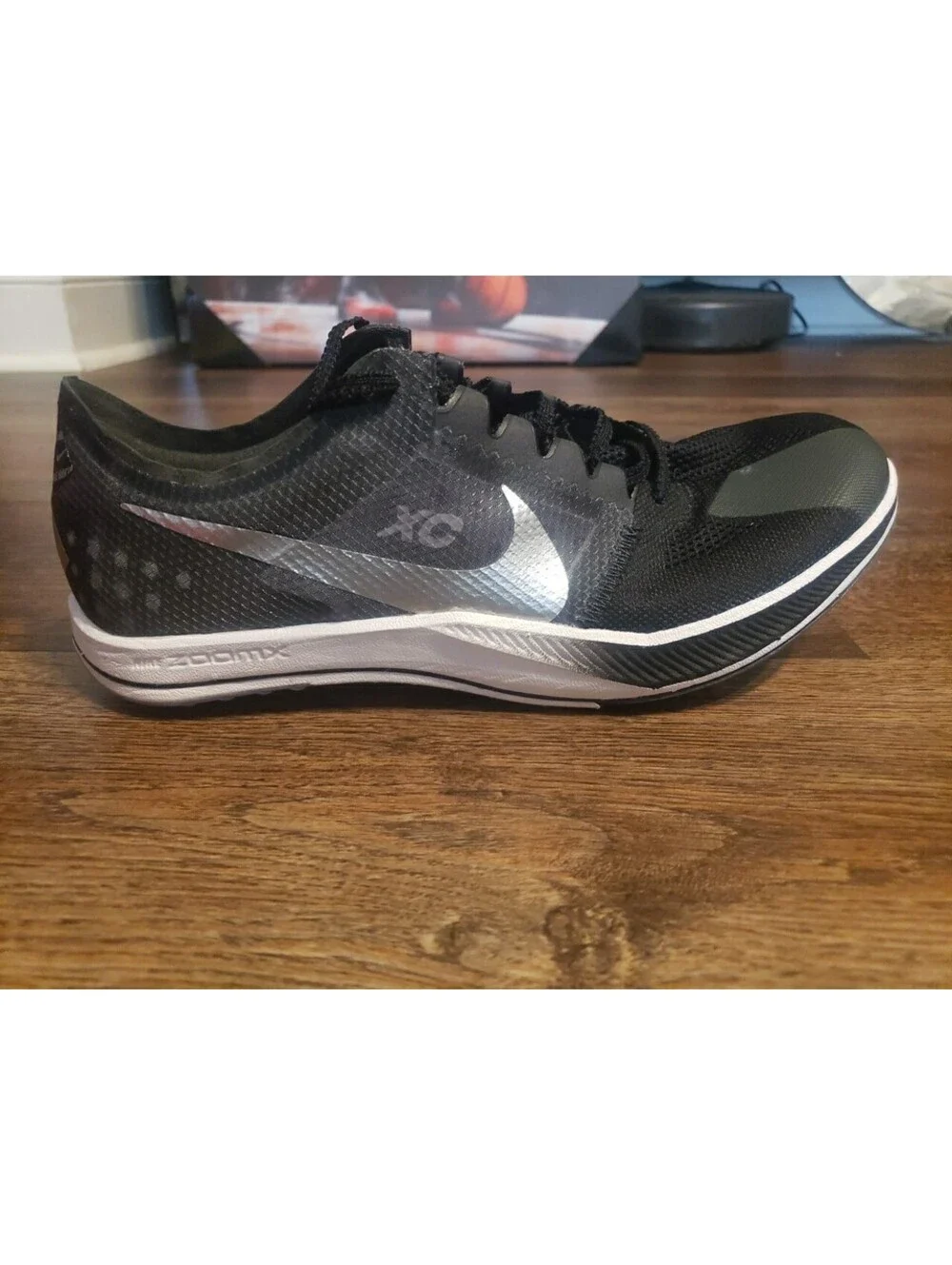 Sz 14 Nike Men ZoomX Dragonfly XC Cross Country Spikes Black Silver DX7992-001